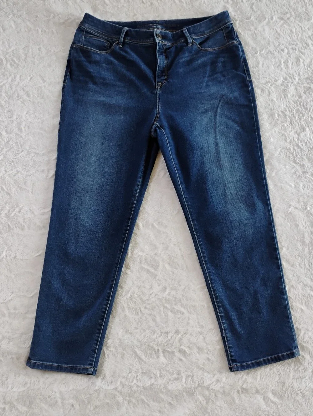 Chico's So Slimming Girlfriend Crop Jeans